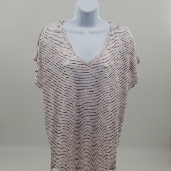 Collection by Bobeau Striped Lightweight Top - NWT - Picture 1 of 8